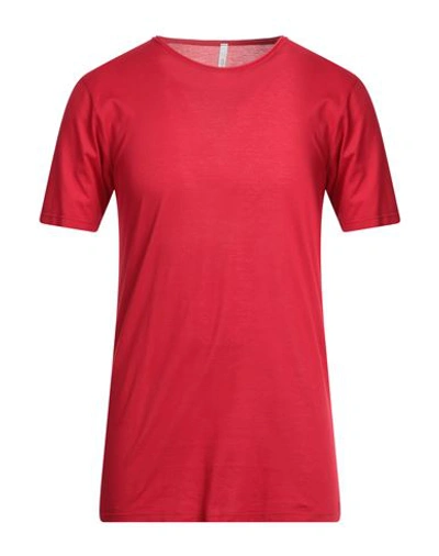 Bellwood Man T-shirt Red Size 44 Cotton