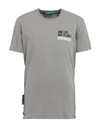 Dsquared2 Man T-shirt Grey Size Xxl Cotton