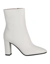 Bianca Di Woman Ankle Boots White Size 11 Soft Leather