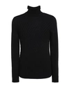 Tsd12 Man Turtleneck Black Size Xxl Dralon In Black