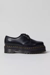 DR. MARTENS' 1461 QUAD SQUARED PLATFORM SHOE SHOE IN BLACK, WOMEN'S AT URBAN OUTFITTERS