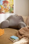 Urban Outfitters Cooper Velvet Boo Pillow In Brown