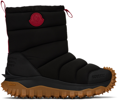 MONCLER GENIUS MONCLER X BILLIONAIRE BOYS CLUB BLACK APRÈS TRAIL SNOW BOOTS