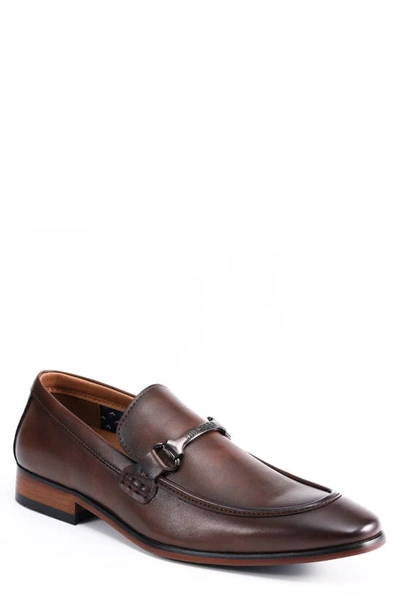 Tommy Hilfiger Senner Bit Loafer In Dark Brown