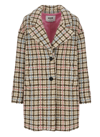 Msgm Houndstooth In Beige