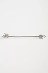 Anthropologie Serpentine Towel Bar In Silver