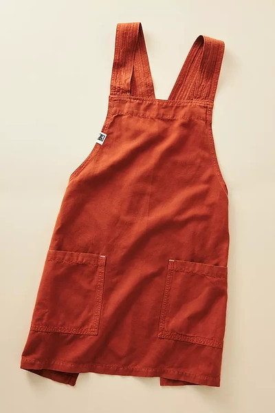 Hedley & Bennett Smock Apron By  In Orange Size Adult