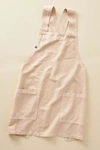 Hedley & Bennett Smock Apron By  In White Size Adult