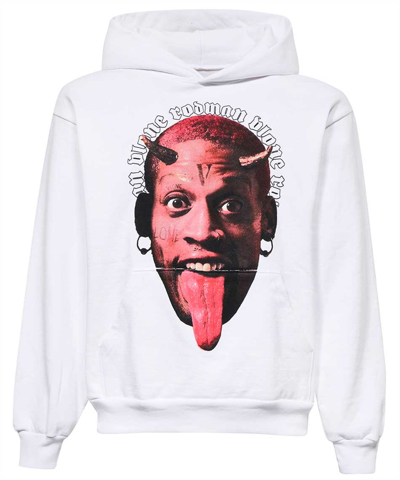 Vlone X Rodman White Angel Vs Demon Hoodie