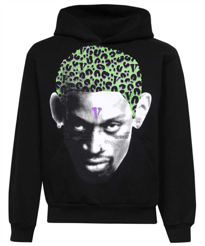 Vlone X Rodman Black Cheetah Hoodie