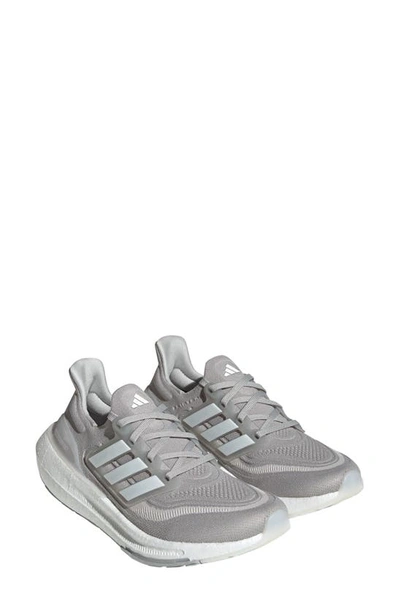 Adidas Originals Ultraboost Light Running Shoe In Grey/ White/ Grey