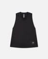 Stella Mccartney Logo Tank Top In Black