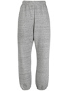 Dsquared2 Logo-print Cotton Track Pants In Grau