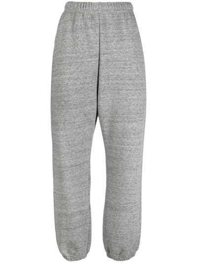 Dsquared2 Logo-print Cotton Track Pants In Grau