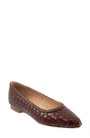 Trotters Emmie Flat In Cognac
