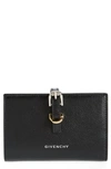 GIVENCHY GIVENCHY VOYOU LEATHER BIFOLD WALLET
