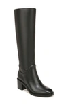 Vince Dani Leather To-the-knee Riding Boots In Black