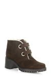 Bos. & Co. Index Leather Ankle Boot In Coffee Suede/ Mini