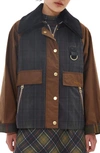 Barbour Premium Waxed Cotton Jacket In Tan/ Dark Classic