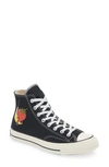 Sky High Farm Workwear X Converse Gender Inclusive Chuck Taylor® All Star® Strawberry & Moon High Top Sneaker In Black