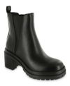 Mia Adea Platform Chelsea Boot In Black