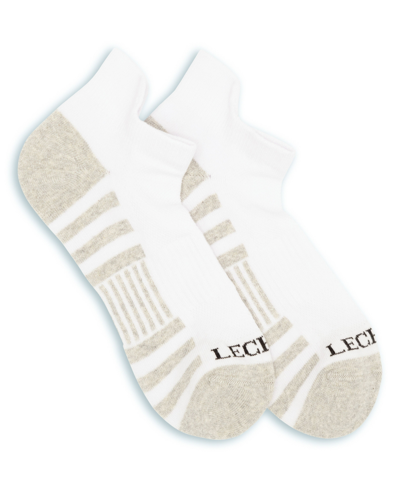Lechery Unisex European Made Sports 1 Pair Of No-show Socks In White