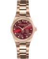 Olivia Burton Women's Sports Luxe Hexa Mini Carnation Gold-tone Stainless Steel Bracelet Watch 28mm In Carnation Gold