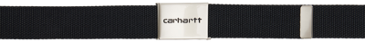 Carhartt Chrome Clip Belt In Black