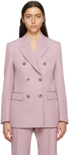 GOLDEN GOOSE PINK TAILORED BLAZER