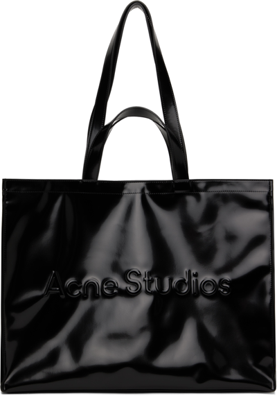 Acne Studios Black Logo Tote