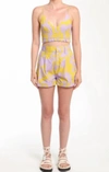 RHODE FREE SPIRIT STEVIE SHORT IN YELLOW