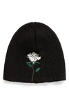 UNDERCOVER ROSE PATCH BEANIE