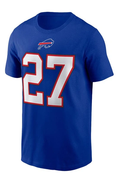 Nike Men's Tre'davious White Royal Buffalo Bills Player Name And Number T-shirt
