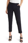 Hugo Boss Tobaluka Tapered Cropped Pants In Black