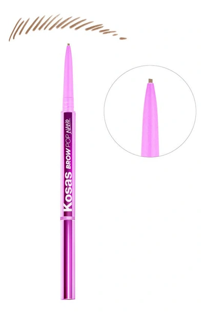 KOSAS KOSAS BROW POP NANO ULTRA-FINE DETAILING + FEATHERING PENCIL