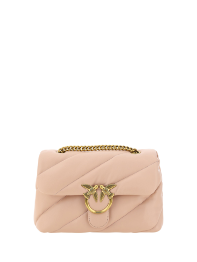 Pinko Love Classic Shoulder Bag In Multicolor