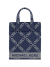 Michael Kors Mini Gigi Tote Bag In Navy