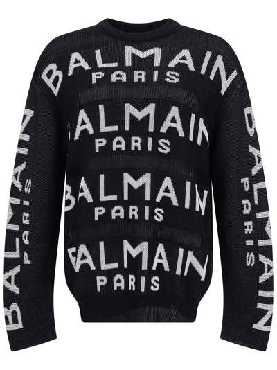 Balmain Sweater In Multicolor