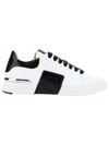 PHILIPP PLEIN SNEAKERS HEXAGON LOW-TOP PHILIPP PLEIN SHOES BLACK