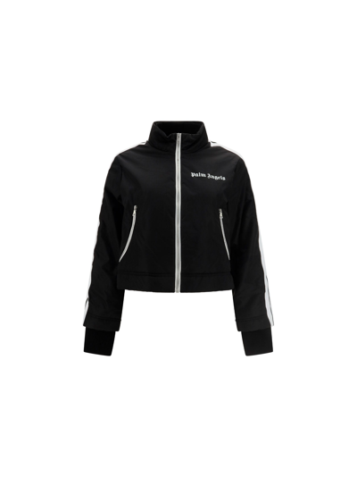 Palm Angels Padded Sports Jacket In Black