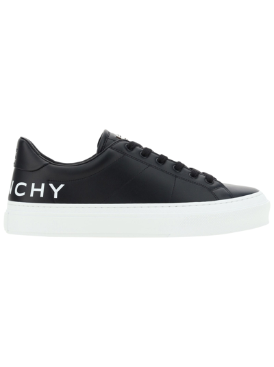 Givenchy City Sport Lace-up Sneaker Shoes In Black