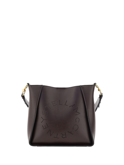 Stella Mccartney Mini Crossbody Logo Bag  Bags Chocolate