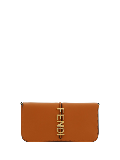 Fendi Wallet With Chain  Bags In Multicolor