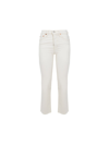 RE/DONE 70S STOVE PIPE JEANS REDONE CLOTHING WHITE