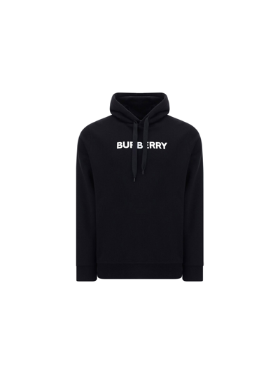 Burberry Ansdell Hoodie In Black