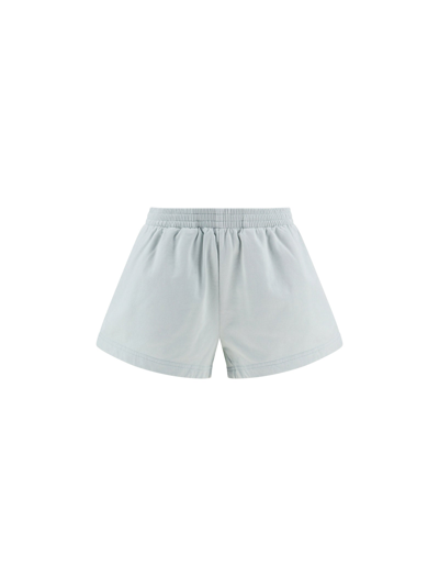 Balenciaga Cotton Jersey Shorts In White