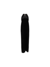 Acne Studios Dress In Black Viscose In Black