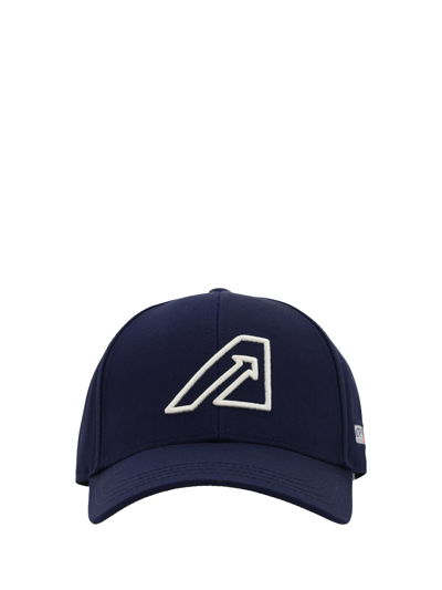 Autry Logo刺绣棒球帽 In Blue