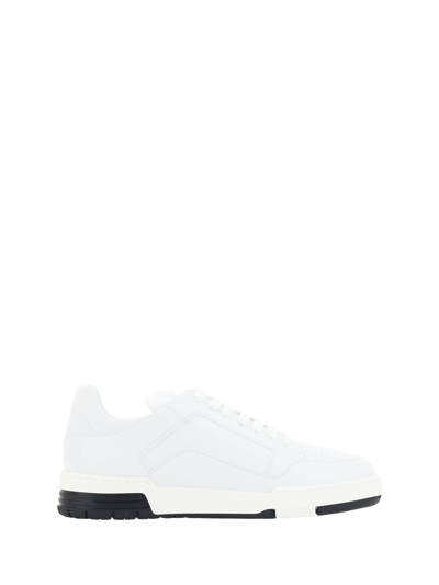 Moschino White Kevin Trainers In Multicolor