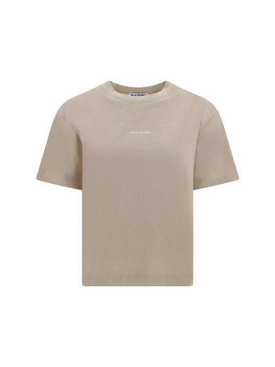 Acne Studios T-shirt In Beige